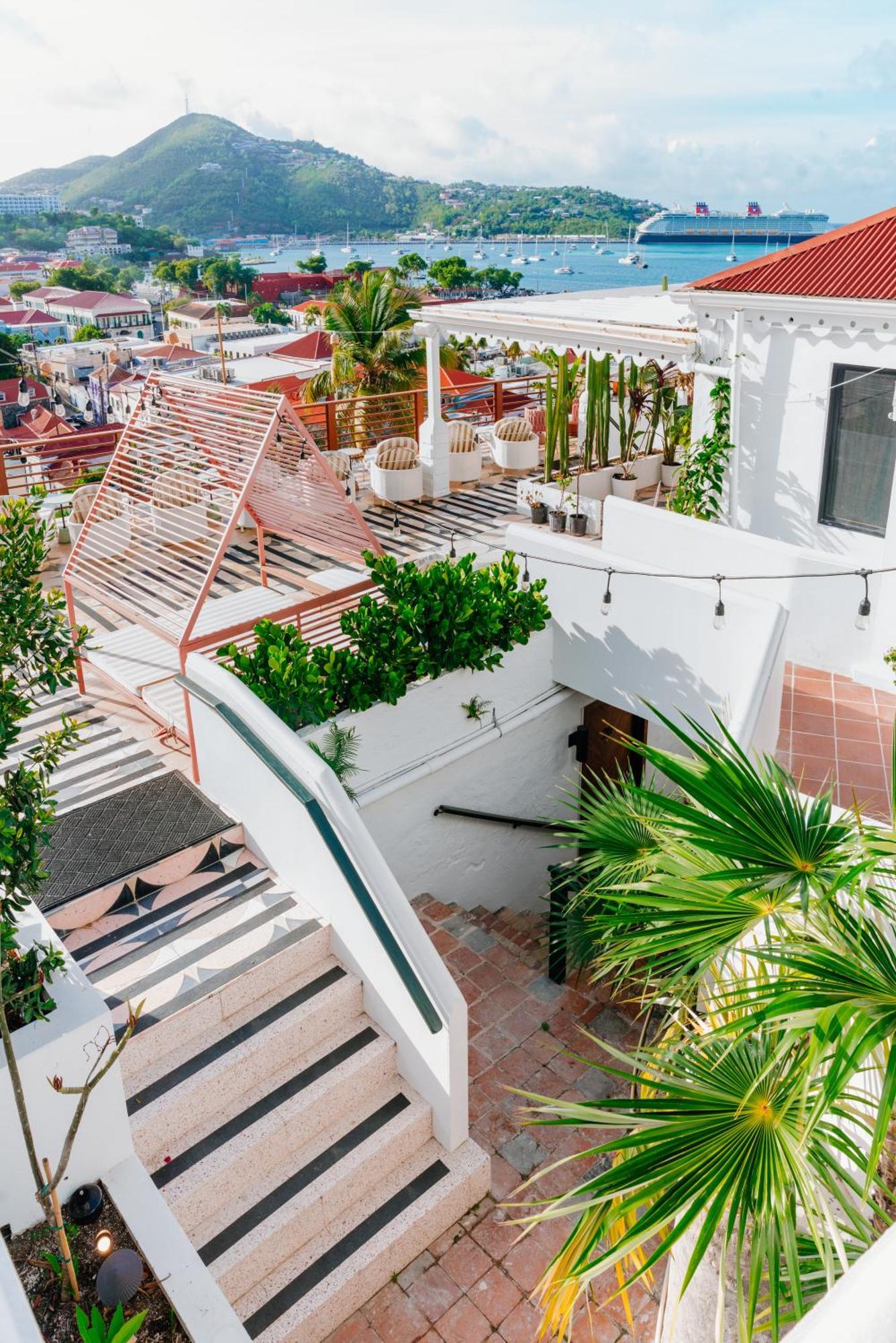The Pink Palm Hotel - Adults Only シャーロット・アマリー エクステリア 写真