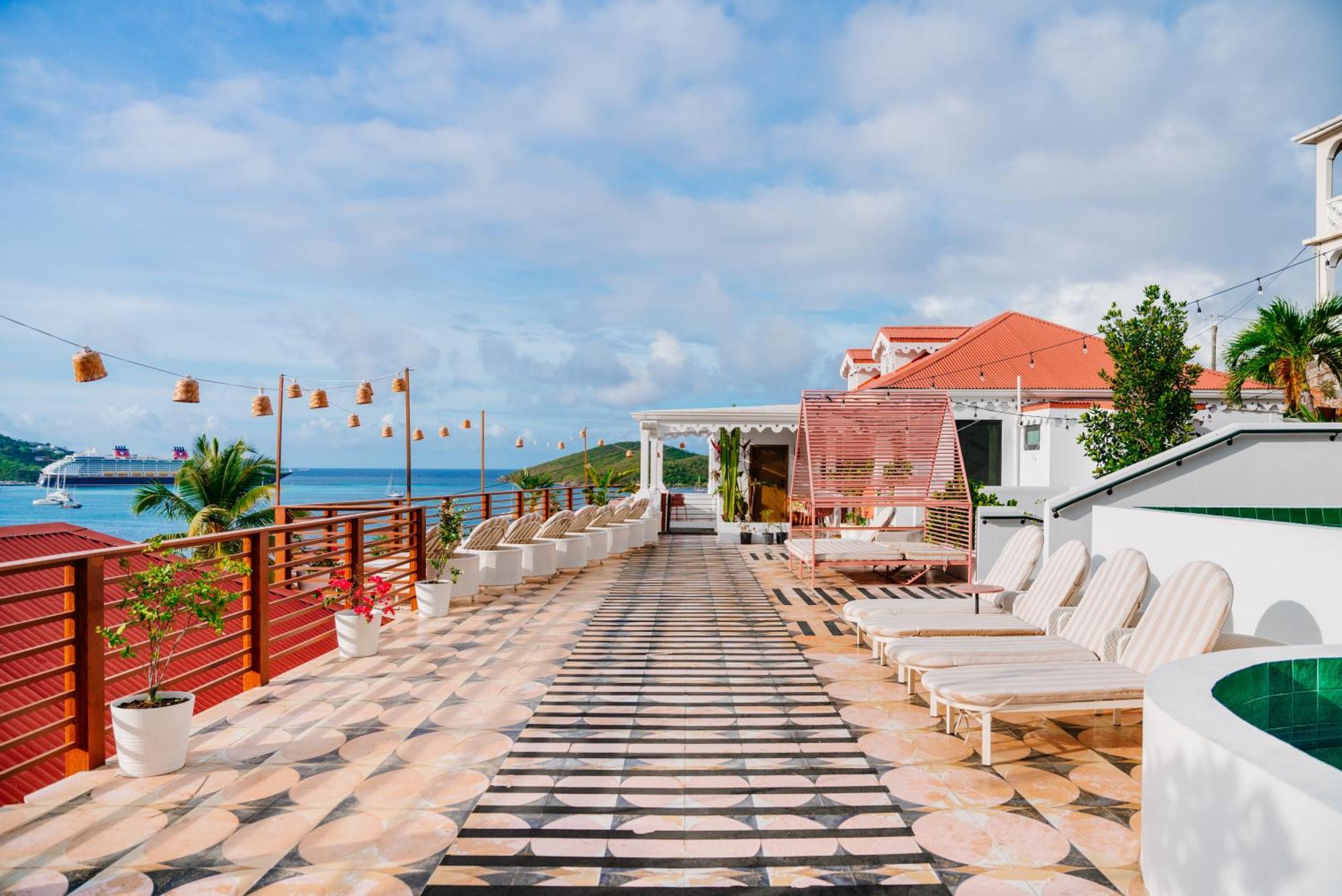 The Pink Palm Hotel - Adults Only シャーロット・アマリー エクステリア 写真